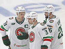 В матче «Ак Барса» и СКА на лёд выбежал болельщик