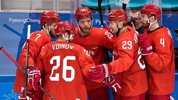 Сборная России по хоккею выиграла золото Олимпийских игр