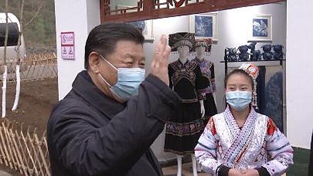 Этническую группу мяо посетил лидер Поднебесной