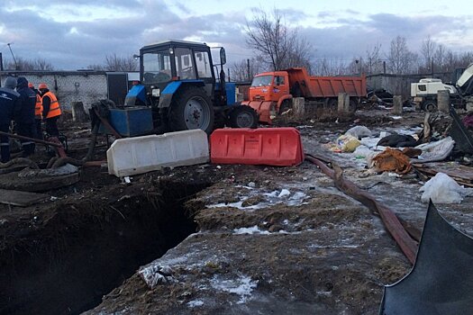 В Нижнем Новгороде введен режим ЧС из-за прорыва коллектора