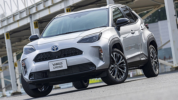 Обнародованы «живые» снимки нового парктеника Toyota Yaris Cross