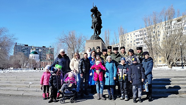 В Оренбуржье с Донбасса вернулся казачий гуманитарный конвой