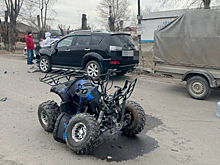 Под Красноярском 10-летний водитель квадроцикла попал в реанимацию