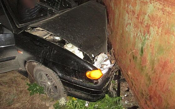 В Спасском районе пьяный водитель врезался в понтон