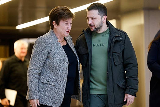 Глава МВФ Гергиева: Без финансовой помощи Украина выдержит пару месяцев