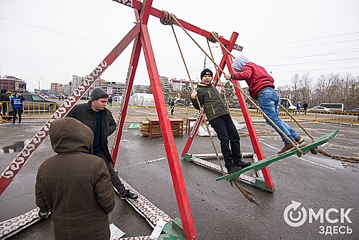 Пасмурная погода не испортила омичам праздник весны Наурыз