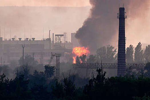 Подразделения ЛНР закрепились в промзоне Северодонецка в районе завода "Азот"