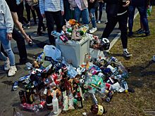 За неделю курганские коммунальщики очистили от мусора полтысячи урн