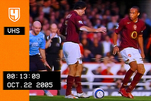 Розыгрыш пенальти от Анри и Пиреса в матче «Арсенал» — «Манчестер Сити», видео