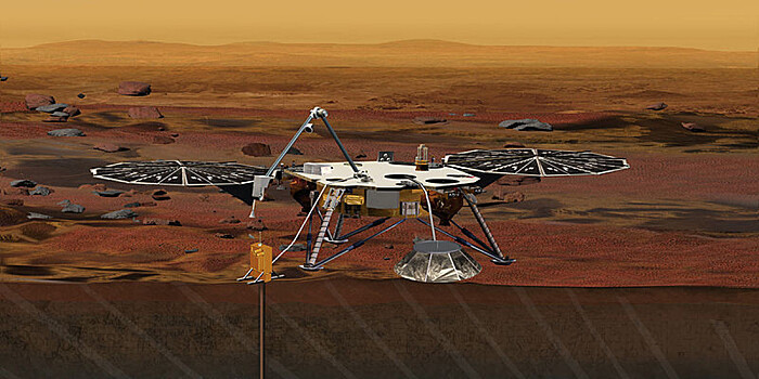 Зонд марсианского модуля InSight починили ударом лопатой