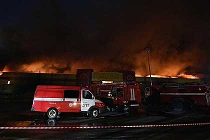 В МЧС заявили о стабилизации ситуации с пожаром
