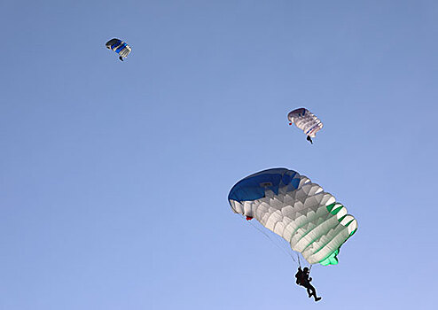 В Самарской области завершились сборы парашютистов ЦВО