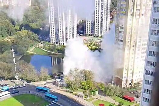 В подмосковном городе Химки возбуждено дело после прорыва теплотрассы