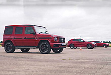 Видео: Mercedes-AMG G 63, Jaguar F-Pace SVR и Alfa Romeo Stelvio QV сразились в дрэге