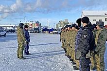 Росгвардия и полиция обеспечили безопасность проведения снегоходного кросса