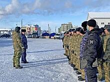 Росгвардия и полиция обеспечили безопасность проведения снегоходного кросса