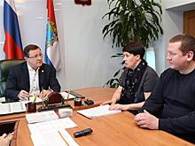 Губернатор провел личный прием граждан