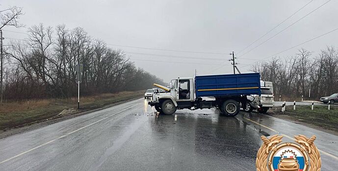 Женщина-водитель пострадала в ДТП с грузовиком на донской трассе