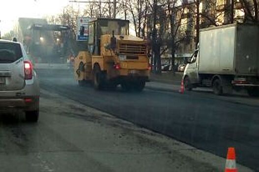 В Барнауле начался ремонт городских магистралей