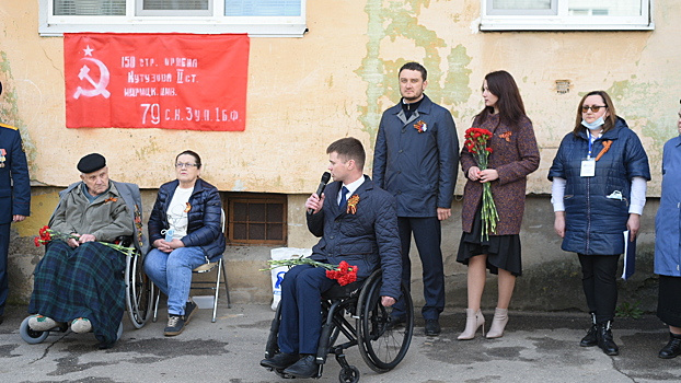 96-летнего участника первого Парада Победы поздравили в Вологде с великим праздником