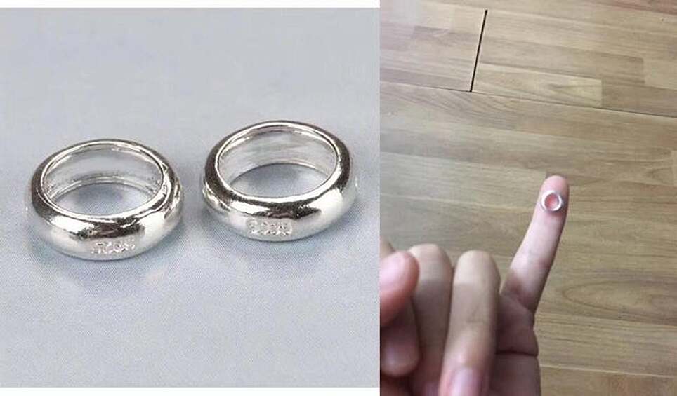 Заказали кольца для свадьбы…