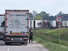 На площадках рядом с границей Беларуси уже размещены сотни литовских фур