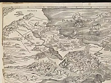 Ученые изучили первую карту Святой земли в Библии 1525 года