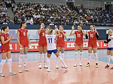 Российские волейболистки потерпели первое поражение на чемпионате Европы
