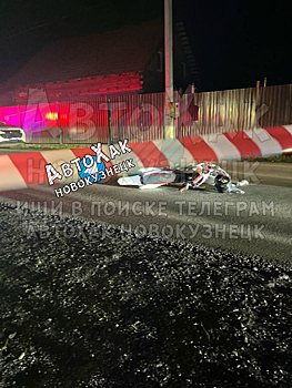 Момент попал на видео: подросток на питбайке погиб в Новокузнецке