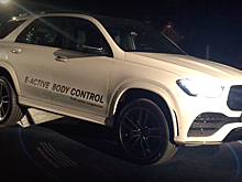 Как работает подвеска на новом Mercedes-Benz GLE