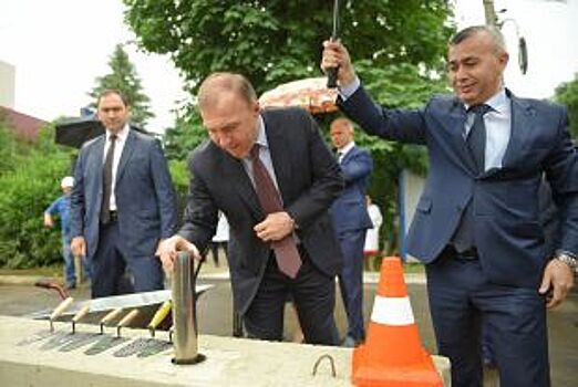 В столице Адыгеи началось строительство Диагностического центра
