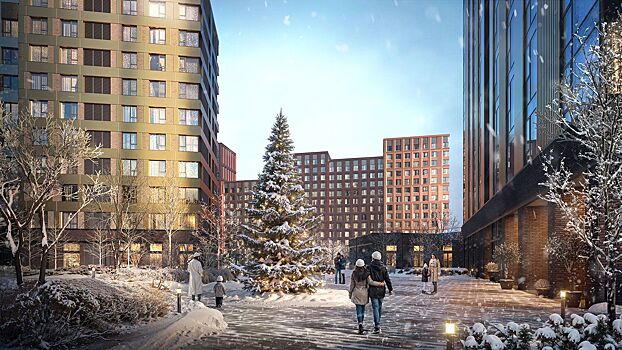 Хвойные деревья и ледяной лабиринт появятся в рамках благоустройства в ЖК в Покровском-Стрешневе