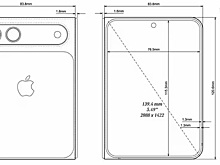 Впервые опубликованы чертежи складного iPhone Fold