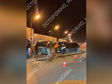 ДТП с несколькими авто произошло на Калужском шоссе