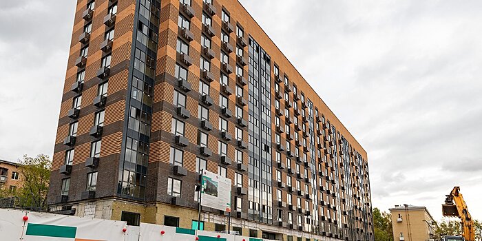 Два жилых дома на 378 квартир в районе Люблино достроят до конца 2020 года