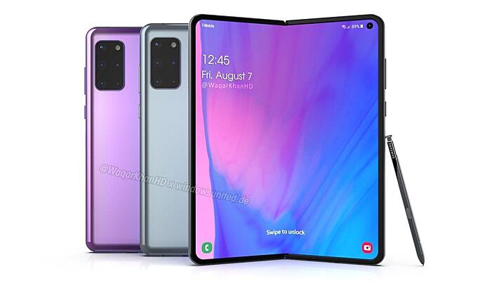 Живые Обои Со Смартфона Samsung Galaxy Z Fold 2 Уже Можно Скачать.
