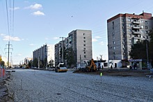 На улице Куликова в Астрахани уже кладут асфальт