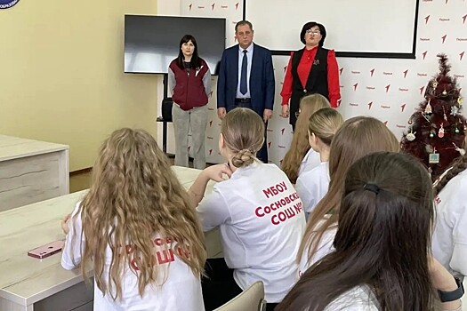 В Сосновском округе оснастили отделение Движения Первых современным оборудованием для проведения мероприятий