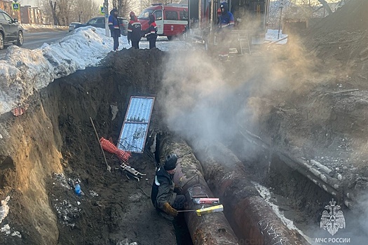 Почти две сотни домов в Бийске остались без тепла из-за коммунальной аварии
