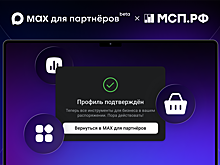 Малый бизнес получил доступ к платформе партнеров в МАХ