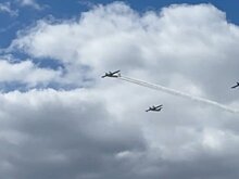 В Пензе прошла репетиция праздничного авиашоу