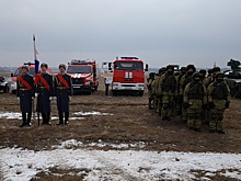 Чиновникам устроили полевые сборы к 23 февраля на полигоне Прудбой под Волгоградом