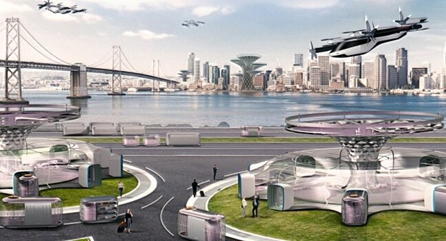 Hyundai намерен к 2030 году запустить в мире летающие автомобили