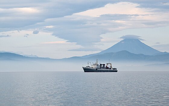 Магнитный пазл 27x18см."Морской берег, судно, пираты" на холодильник - купить с 