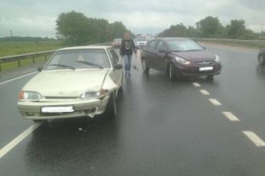 Молодая рязанка на «Жигулях» влетела в Рыбновском районе в Hyundai