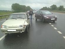 Молодая рязанка на «Жигулях» влетела в Рыбновском районе в Hyundai