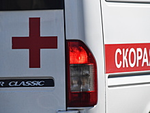 Автомобиль перевернулся после ДТП у здания Госдумы в Москве