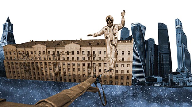 Космическое приключение канатоходцев над Москвой. Хайлайнеры снова пройдут по стропам над Тверской и покажут лучшие трюки — Daily Storm