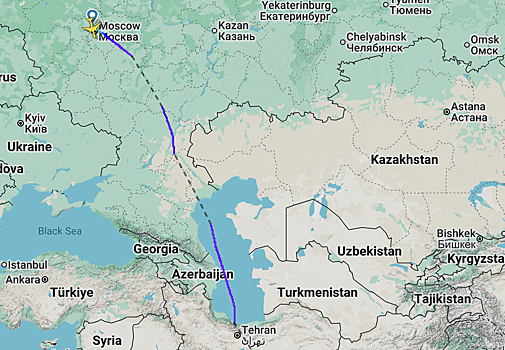 Как изменились маршруты полетов в ОАЭ из-за ситуации в Иране