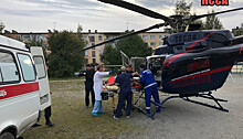 Мужчину с инфарктом на вертолете привезли в Петрозаводск